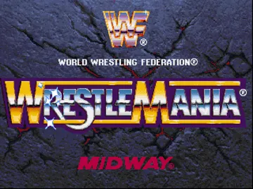 WWF WrestleMania - The Arcade Game (JP) screen shot title